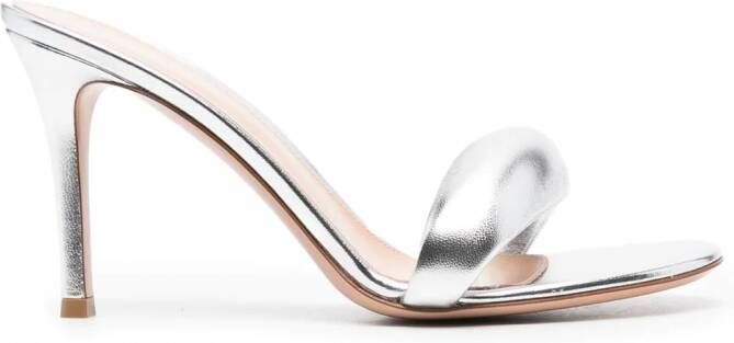 Gianvito Rossi Bijoux sandalen Zilver