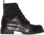 Gianvito Rossi Martis combat boots Zwart - Thumbnail 1