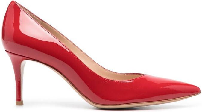 Gianvito Rossi Gianvito lakleren pumps Rood