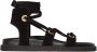 Gianvito Rossi Ibiza suède sandalen Zwart - Thumbnail 1