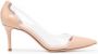 Gianvito Rossi 70 mm Plexi pumps Beige - Thumbnail 1