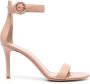 Gianvito Rossi Portofino leren sandalen Roze - Thumbnail 1