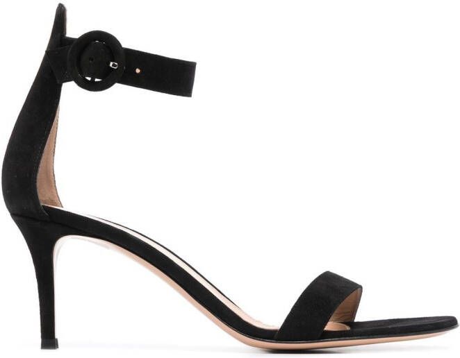 Gianvito Rossi Portofino sandalen Zwart