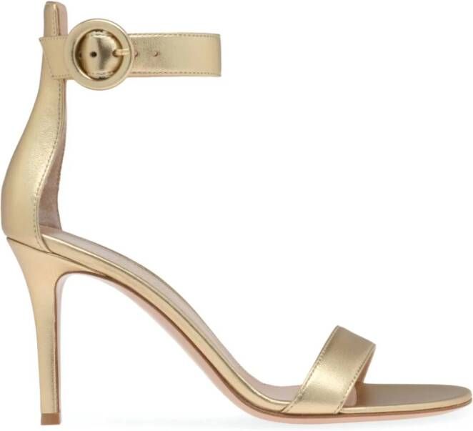 Gianvito Rossi Portofino sandalen Goud