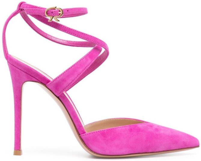 Gianvito Rossi Pumps met hoge hak Roze