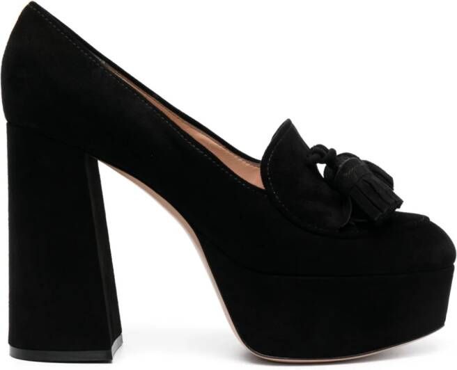 Gianvito Rossi Pumps met plateauzool Zwart Schoenen