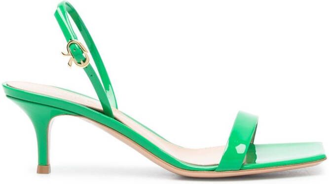 Gianvito Rossi Sandalen met lint Groen