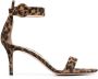 Gianvito Rossi Sandalen met luipaardprint Bruin - Thumbnail 1