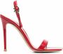 Gianvito Rossi Sandalen met open neus Rood - Thumbnail 1