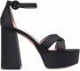 Gianvito Rossi Sheridan sandalen met plateauzool Zwart - Thumbnail 1