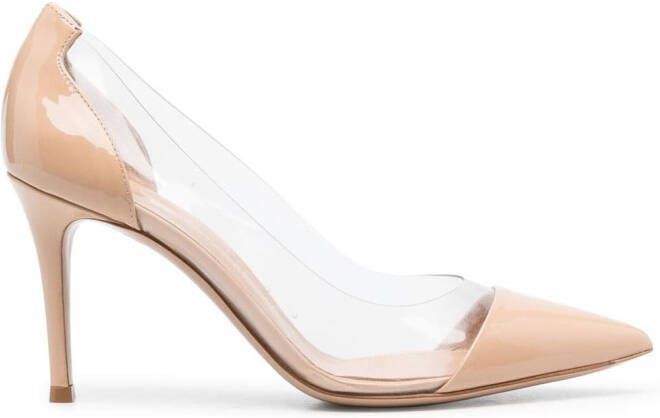 Gianvito Rossi Doorzichtige pumps Beige