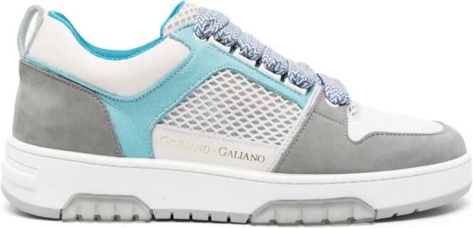 Giuliano Galiano Sneakers met logoprint Grijs