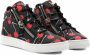 Giuseppe Junior Sneakers met kersenprint Zwart - Thumbnail 1