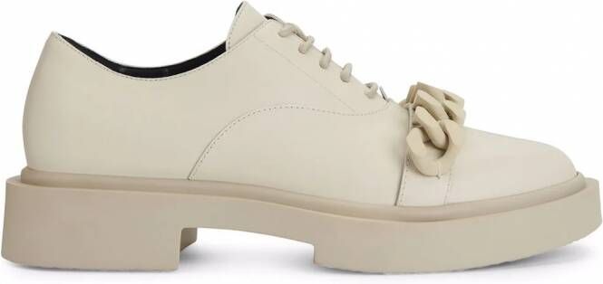 Giuseppe Zanotti Adric veterschoenen Wit