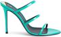 Giuseppe Zanotti Alimha leren sandalen Groen - Thumbnail 1