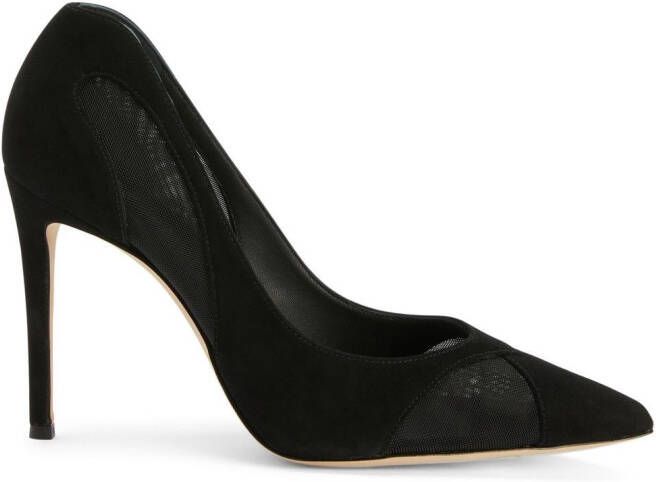 Giuseppe Zanotti Anna pumps met puntige neus Zwart