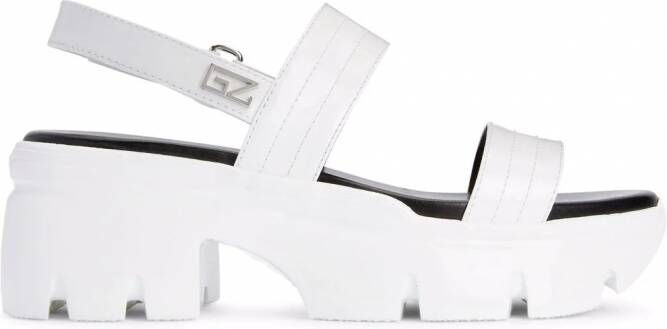 Giuseppe Zanotti Apocalypse Summer sandalen Wit