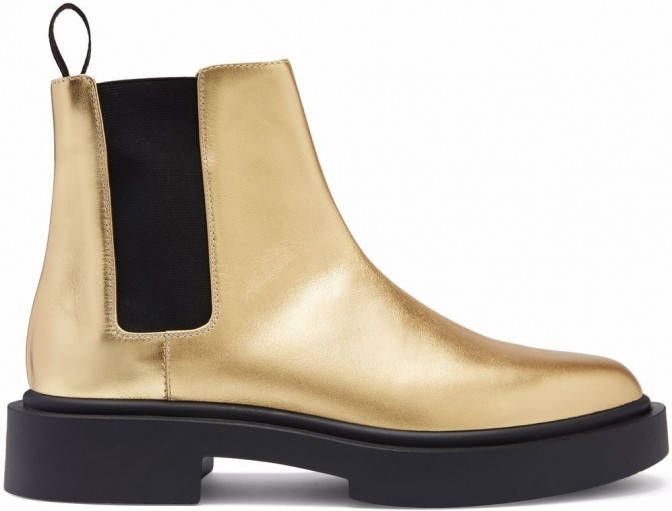 Giuseppe Zanotti Aston G enkellaarzen Goud