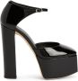 Giuseppe Zanotti Bebe 150 mm leren sandalen Zwart - Thumbnail 1