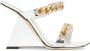 Giuseppe Zanotti Berenicee sandalen met ketting Zilver - Thumbnail 1