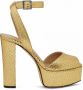 Giuseppe Zanotti Betty sandalen met plateauzool Goud - Thumbnail 1