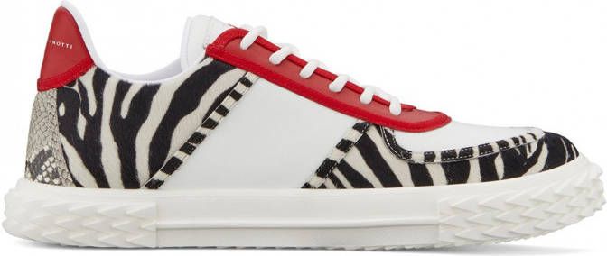 Giuseppe Zanotti Blabber low-top sneakers Wit