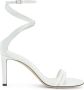 Giuseppe Zanotti Catia leren sandalen Wit - Thumbnail 1