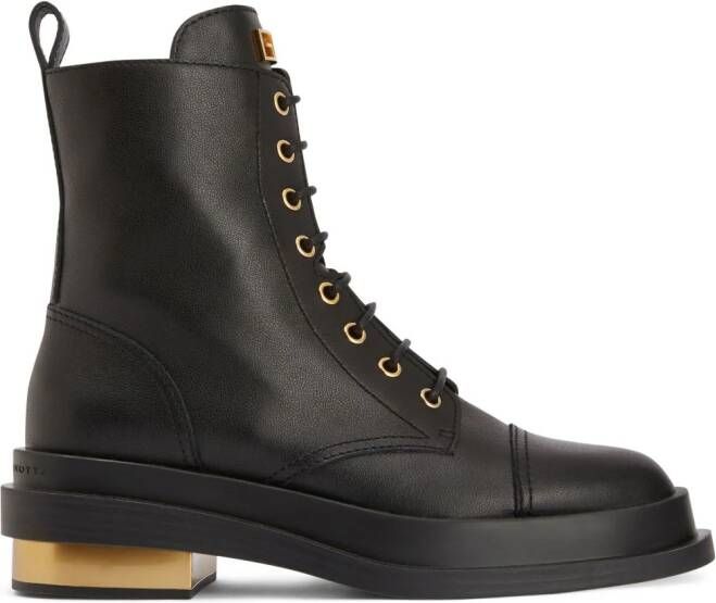 Giuseppe Zanotti Chelsey veterlaarzen Zwart