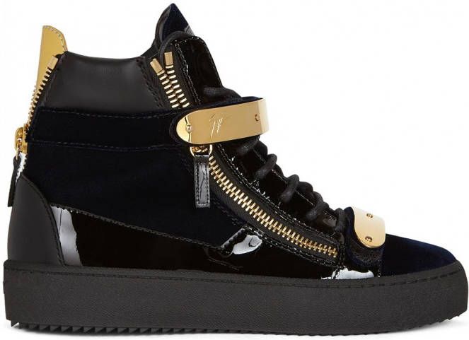 Giuseppe Zanotti Coby high-top sneakers Blauw