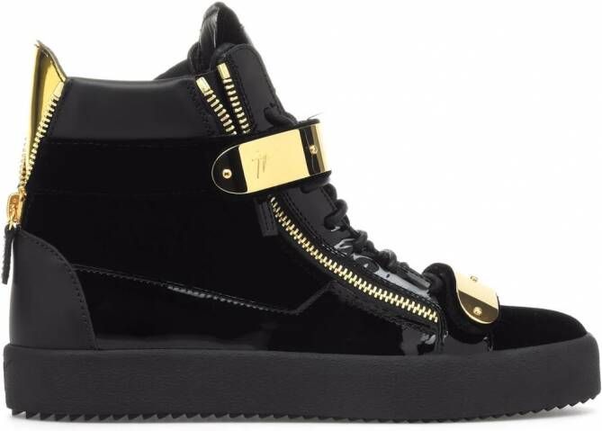 Giuseppe Zanotti Coby high-top sneakers Zwart