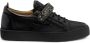 Giuseppe Zanotti Coby leren sneakers Zwart - Thumbnail 1