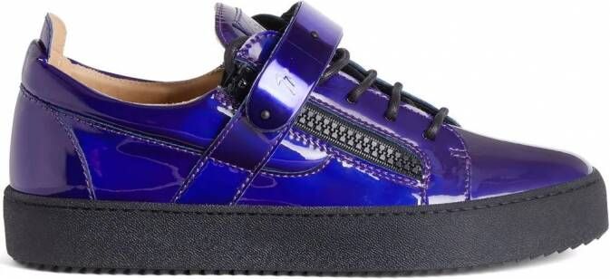 Giuseppe Zanotti Coby low-top sneakers Blauw