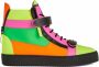 Giuseppe Zanotti Coby sneakers met colourblocking Veelkleurig - Thumbnail 1