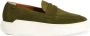 Giuseppe Zanotti Conley Glam fluwelen loafers Groen - Thumbnail 1