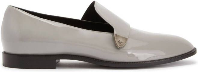 Giuseppe Zanotti Eflam loafers van lakleer Grijs