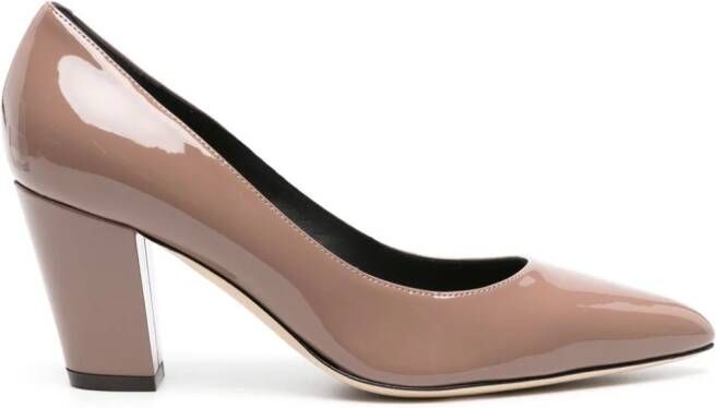 Giuseppe Zanotti Femiy leren pumps Bruin