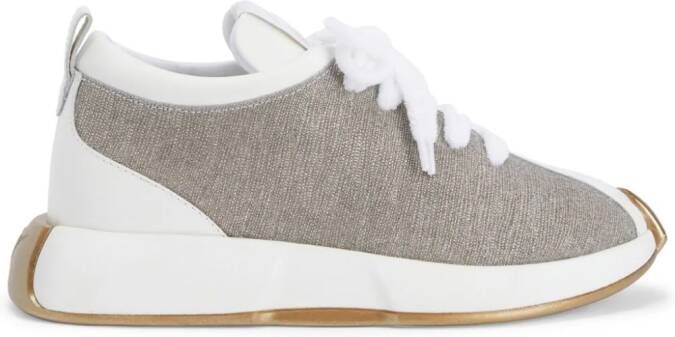 Giuseppe Zanotti Ferox leren sneakers Wit