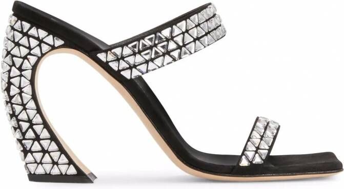 Giuseppe Zanotti Flaminia sandalen Zwart