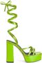 Giuseppe Zanotti Flavienne gladiator sandalen Groen - Thumbnail 1