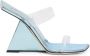 Giuseppe Zanotti Florance Plexi sandalen Blauw - Thumbnail 1