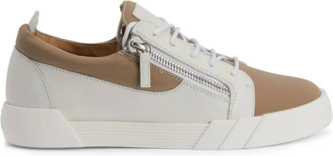 Giuseppe Zanotti Frankie low-top sneakers Beige