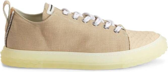 Giuseppe Zanotti Frankie low-top sneakers Beige