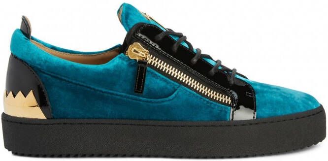 Giuseppe Zanotti Frankie low-top sneakers Blauw