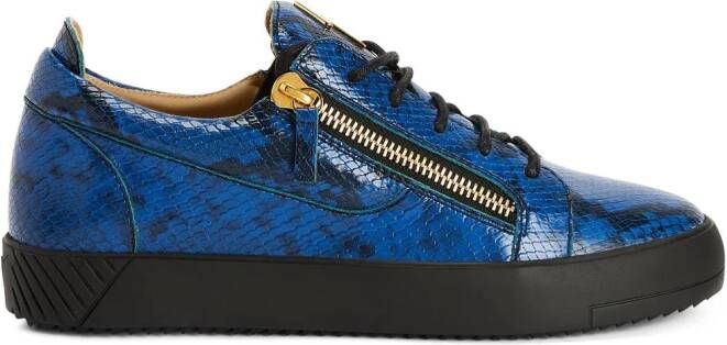 Giuseppe Zanotti Frankie low-top sneakers Blauw