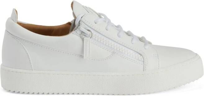 Giuseppe Zanotti Frankie low-top sneakers Wit