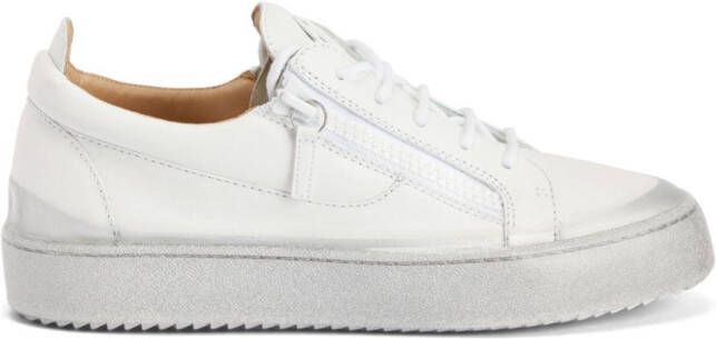 Giuseppe Zanotti Frankie Match sneakers met logo Wit