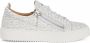 Giuseppe Zanotti Frankie sneakers met monogram Wit - Thumbnail 1