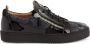 Giuseppe Zanotti Frankie sneakers met slangenhuid-print Zwart - Thumbnail 1