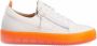 Giuseppe Zanotti Gail sneakers met contrasterende zool Wit - Thumbnail 1