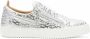 Giuseppe Zanotti Gail sneakers met monogramprint Zilver - Thumbnail 1